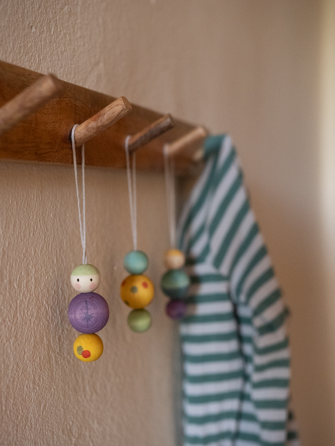 Snowy Buddy Ornaments N.1 decorazioni legno 3 pezzi