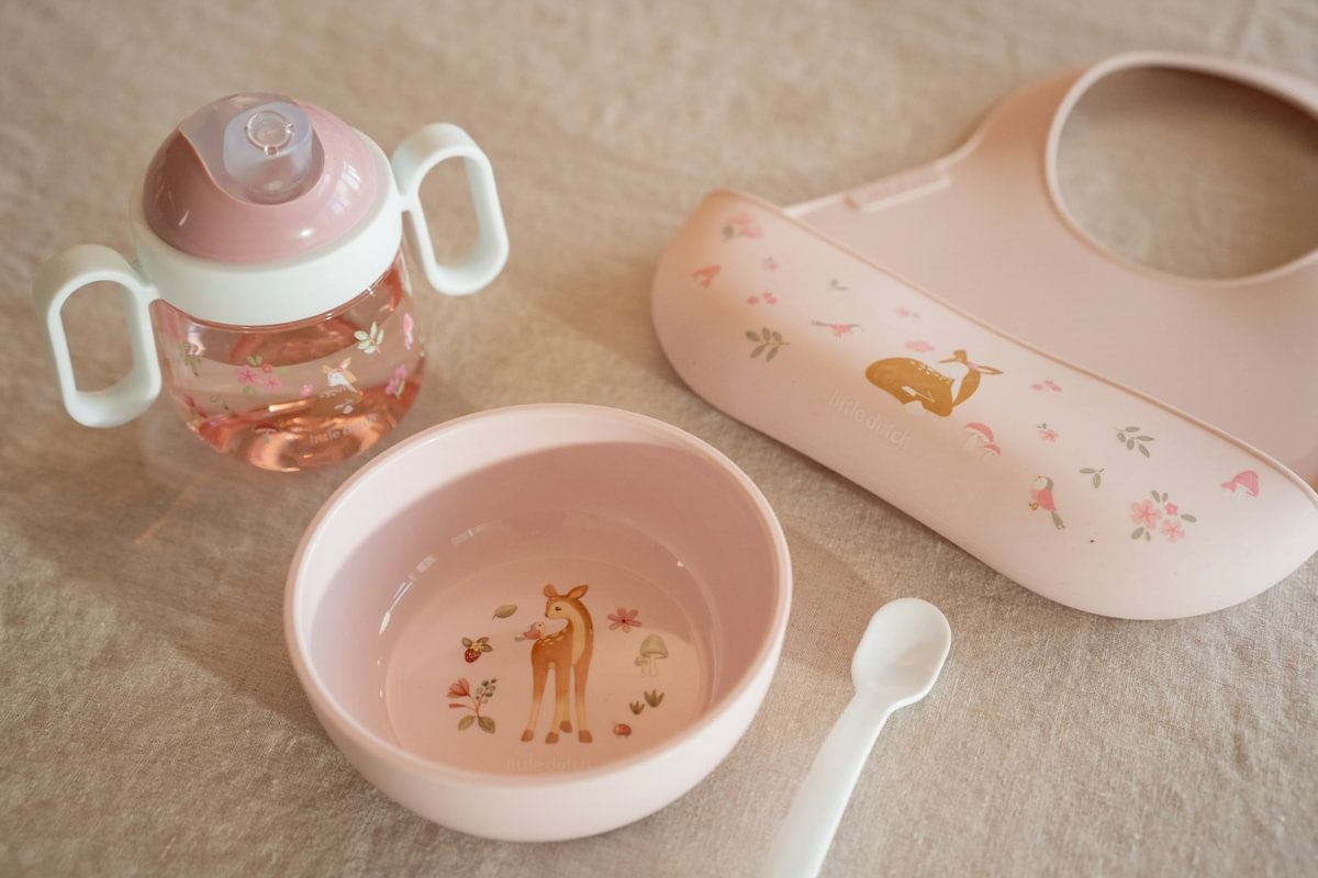 Little Dutch Fairy Garden bavaglino silicone con tasca
