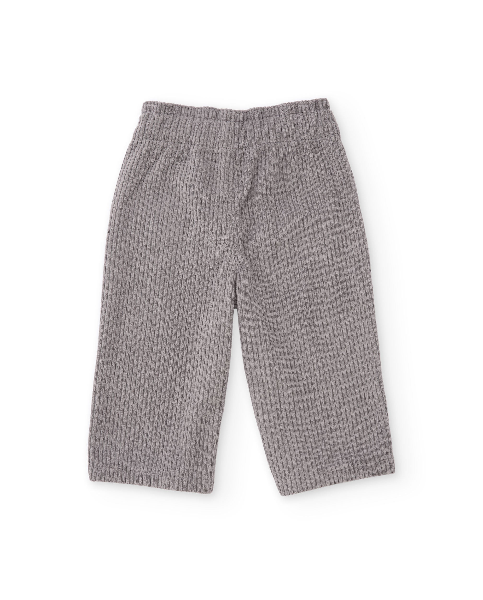 Tuc Tuc More Love pantaloni velluto bambina grigi cuori