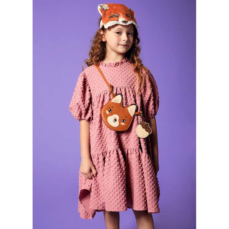 Djeco Animal Bag Fox borsetta tracolla cotone