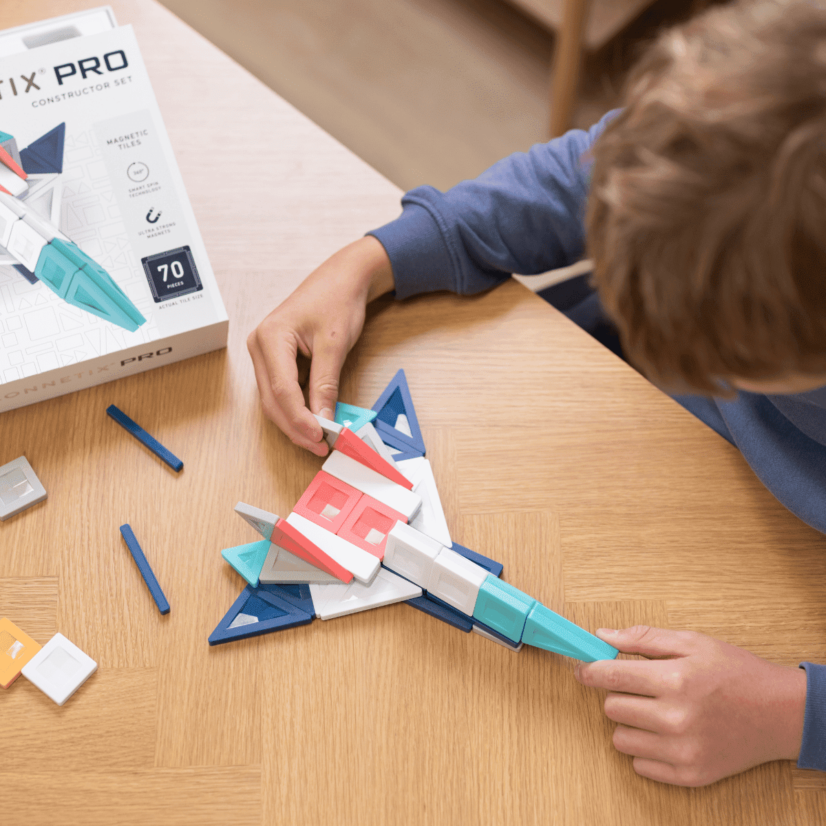 Connetix PRO Constructor Set costruzioni magnetiche 70 pezzi