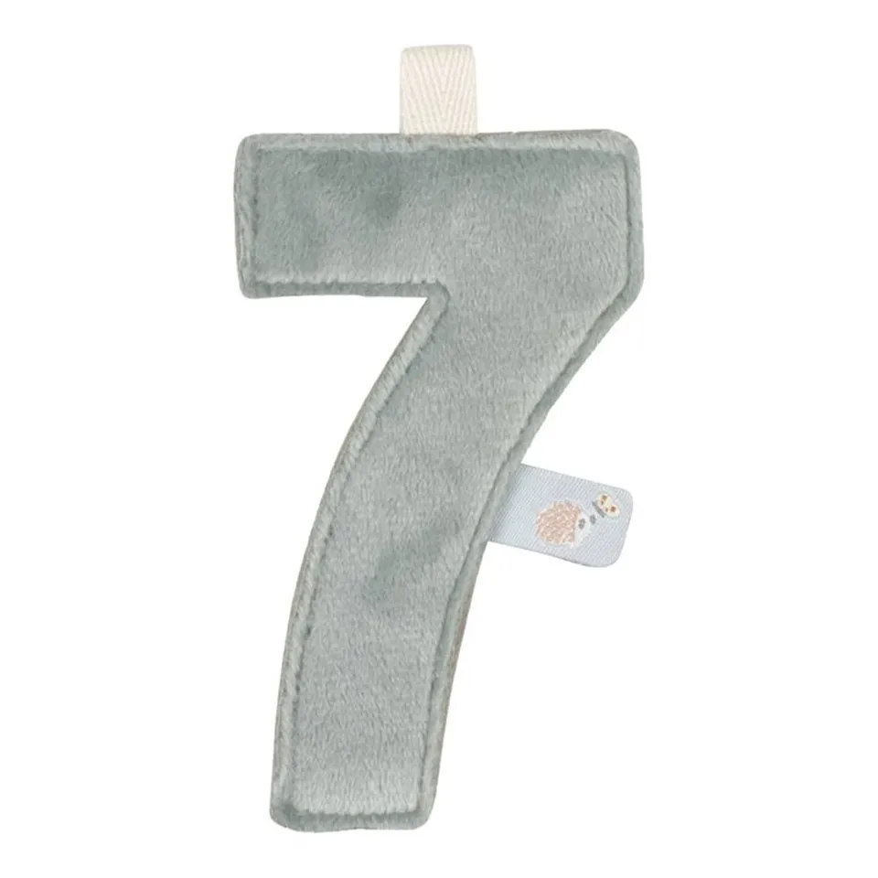 Little Dutch Numero 7 elemento ghirlanda stoffa