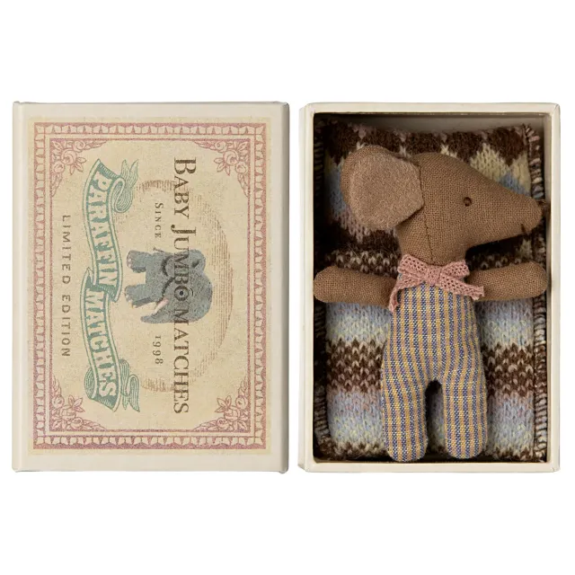Maileg Baby Rose topino pupazzo cotone 8 cm
