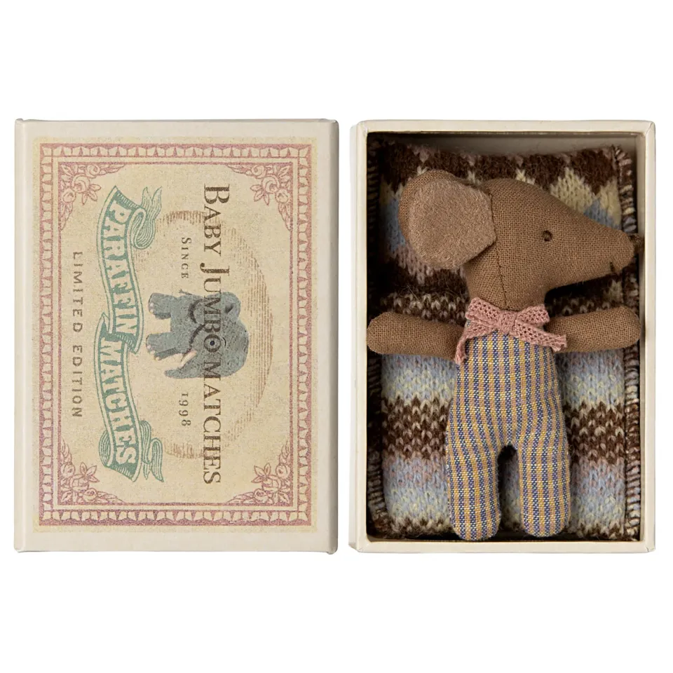 Maileg Baby Rose topino pupazzo cotone 8 cm