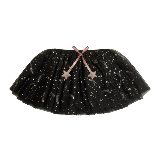 Mimi&Lula Tutù Nero Stelle Costume Halloween 30 cm