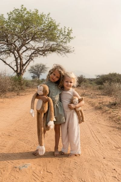 Little Dutch Safari Friends scimmia peluche XL 82 cm morbido