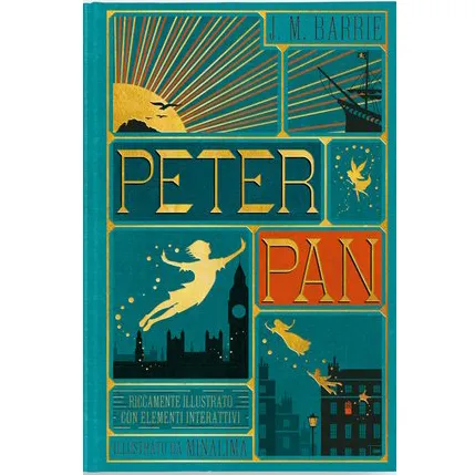MinaLima Peter Pan Edizione Illustrata libro pop-up 256 pagine
