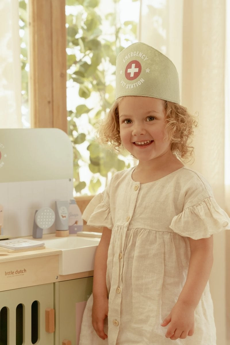 Little Dutch Veterinario Clinica Veterinaria Legno 83 cm
