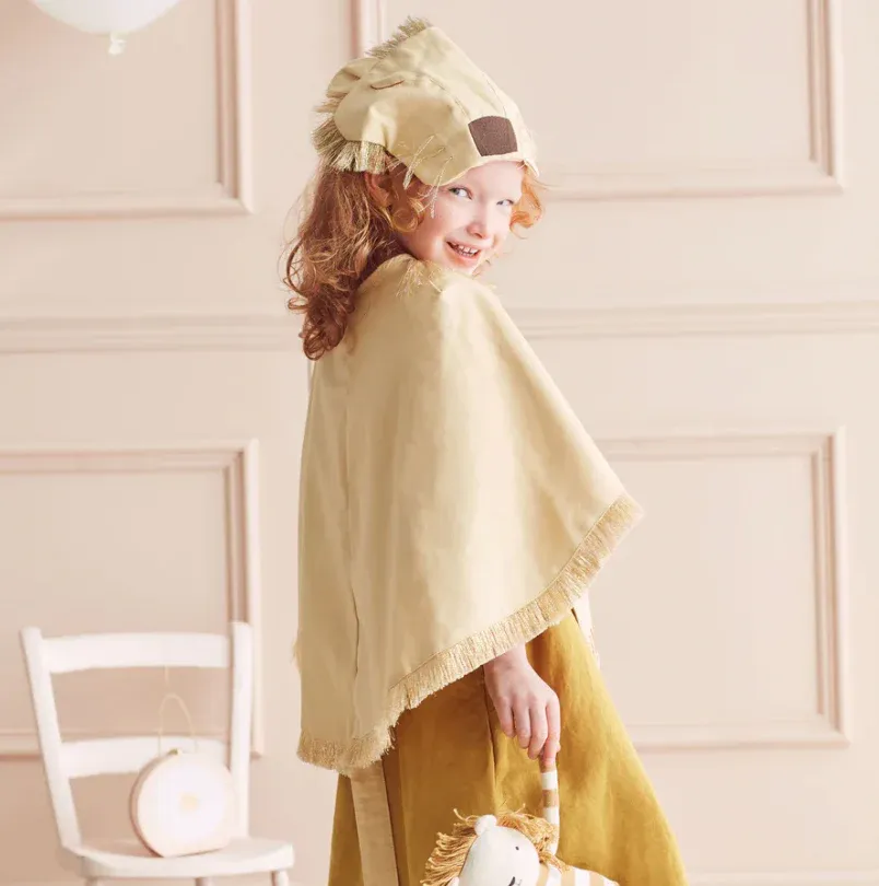 Meri Meri costume leone mantello e copricapo 3-6 anni