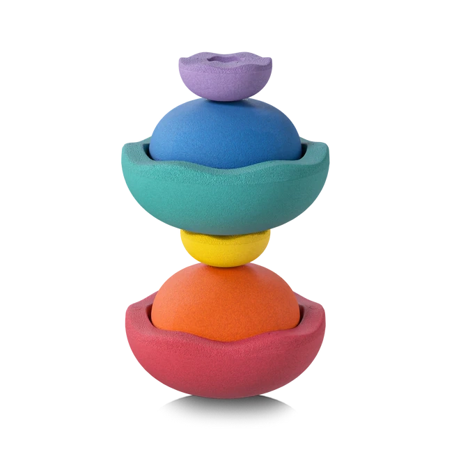 Stapelstein Inside Rainbow Classic ciotole set 6 pezzi
