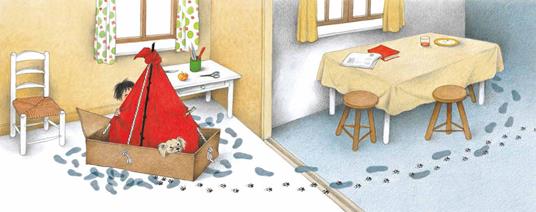 Babalibri Una passeggiata invisibile libro illustrato 4 anni