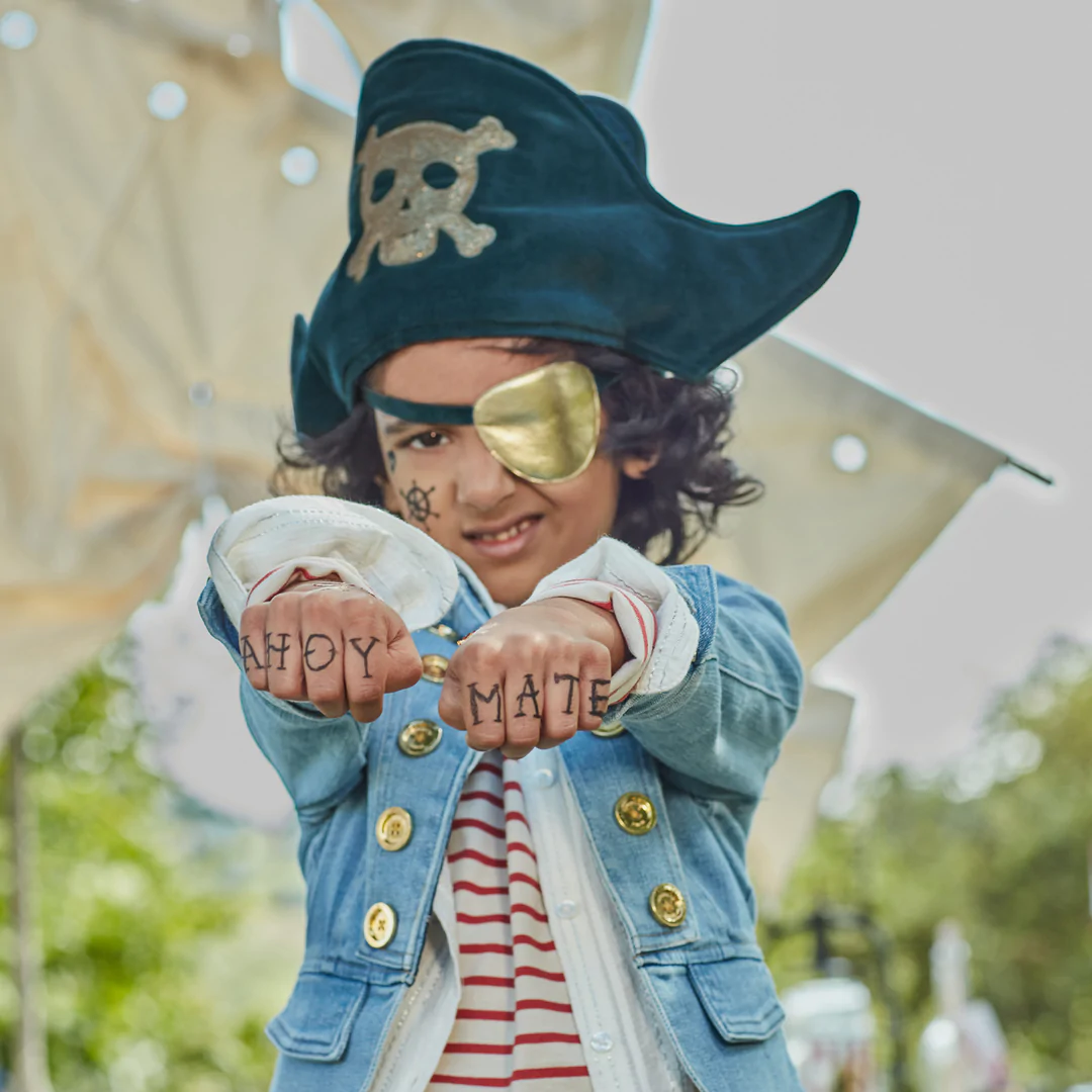 Meri Meri Pirata costume bambino 3-6 anni