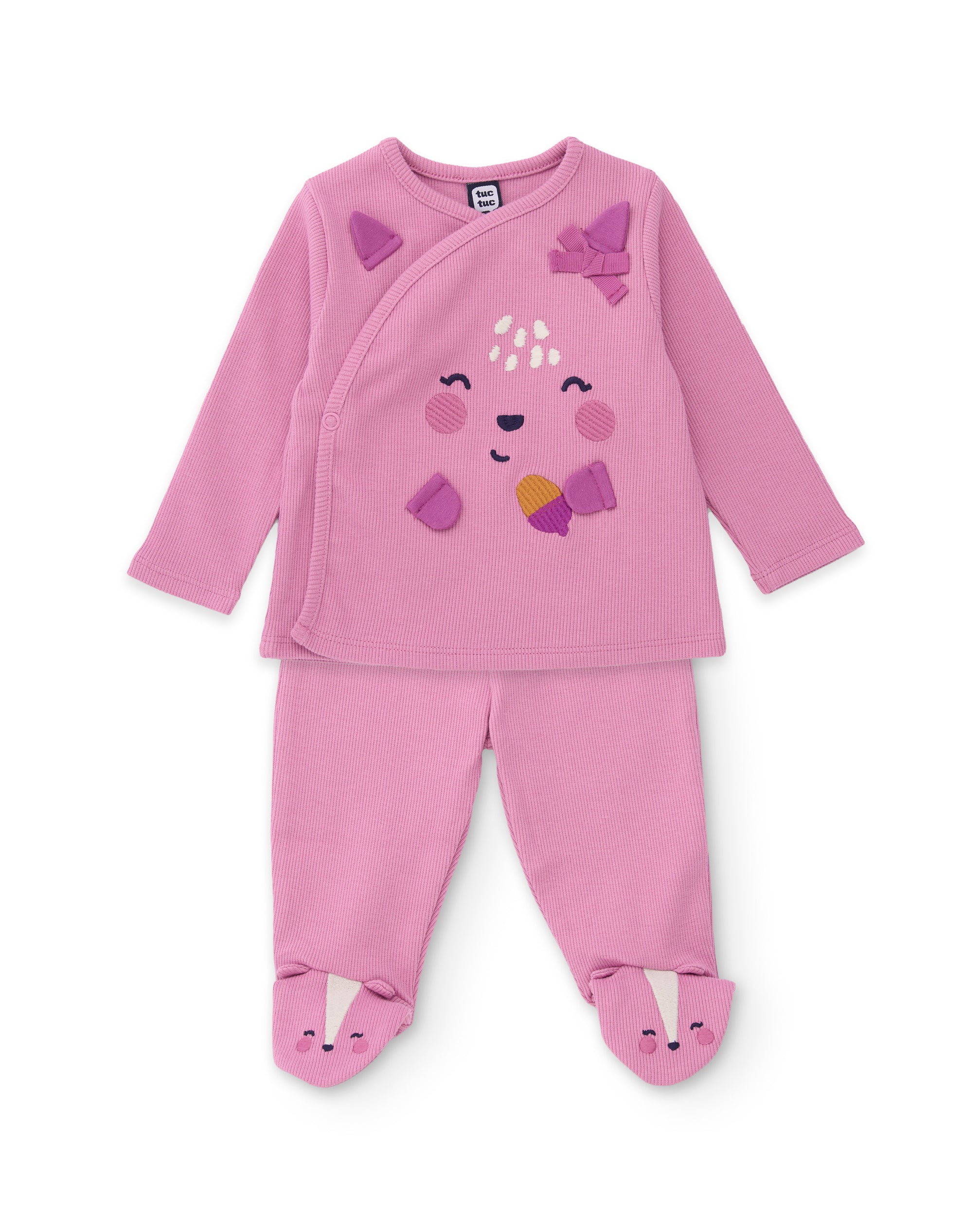 Tuc Tuc Magic Foxy completo neonata rosa