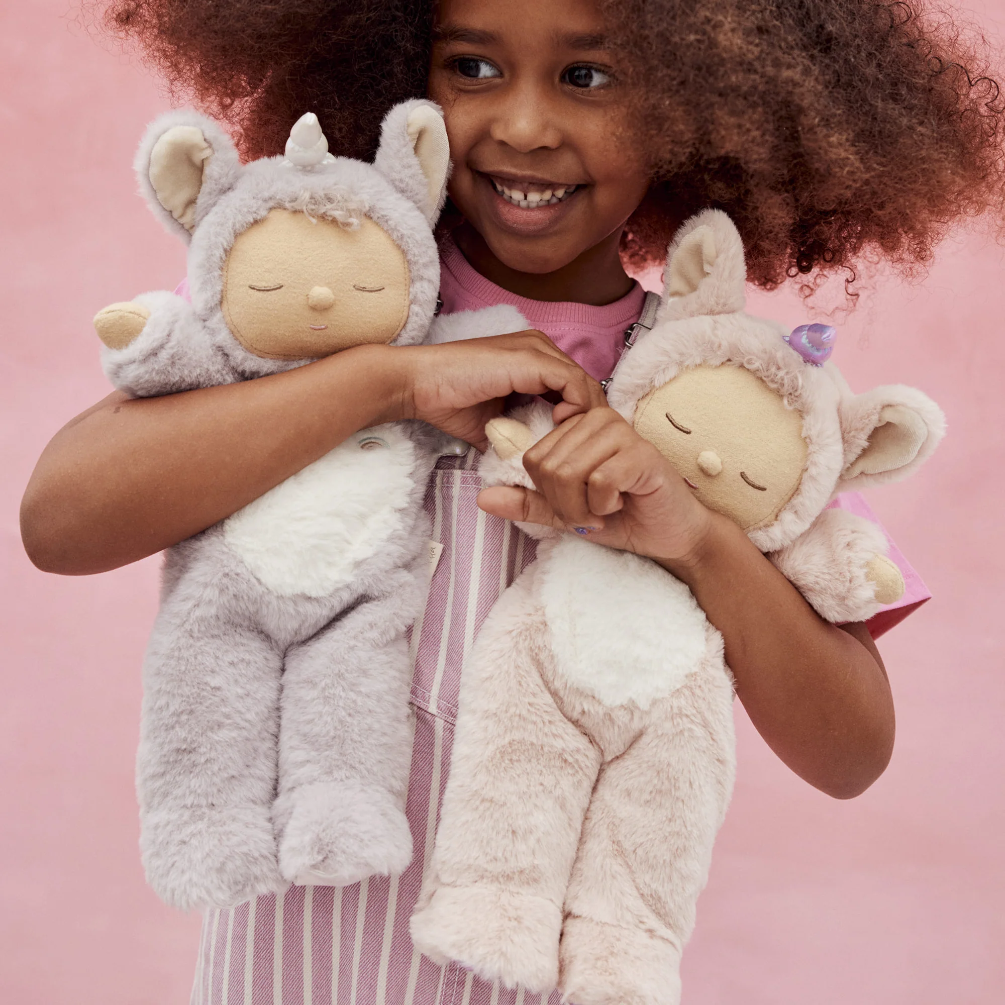 OlliElla Cozy Dinkums Unicorn Sugarpie Pink bambola rosa