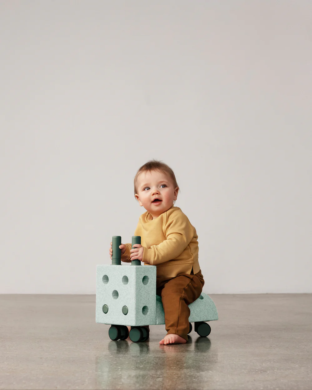 Modu Tiny Ride Mint-Forest cavalcabile costruzioni 10 pezzi
