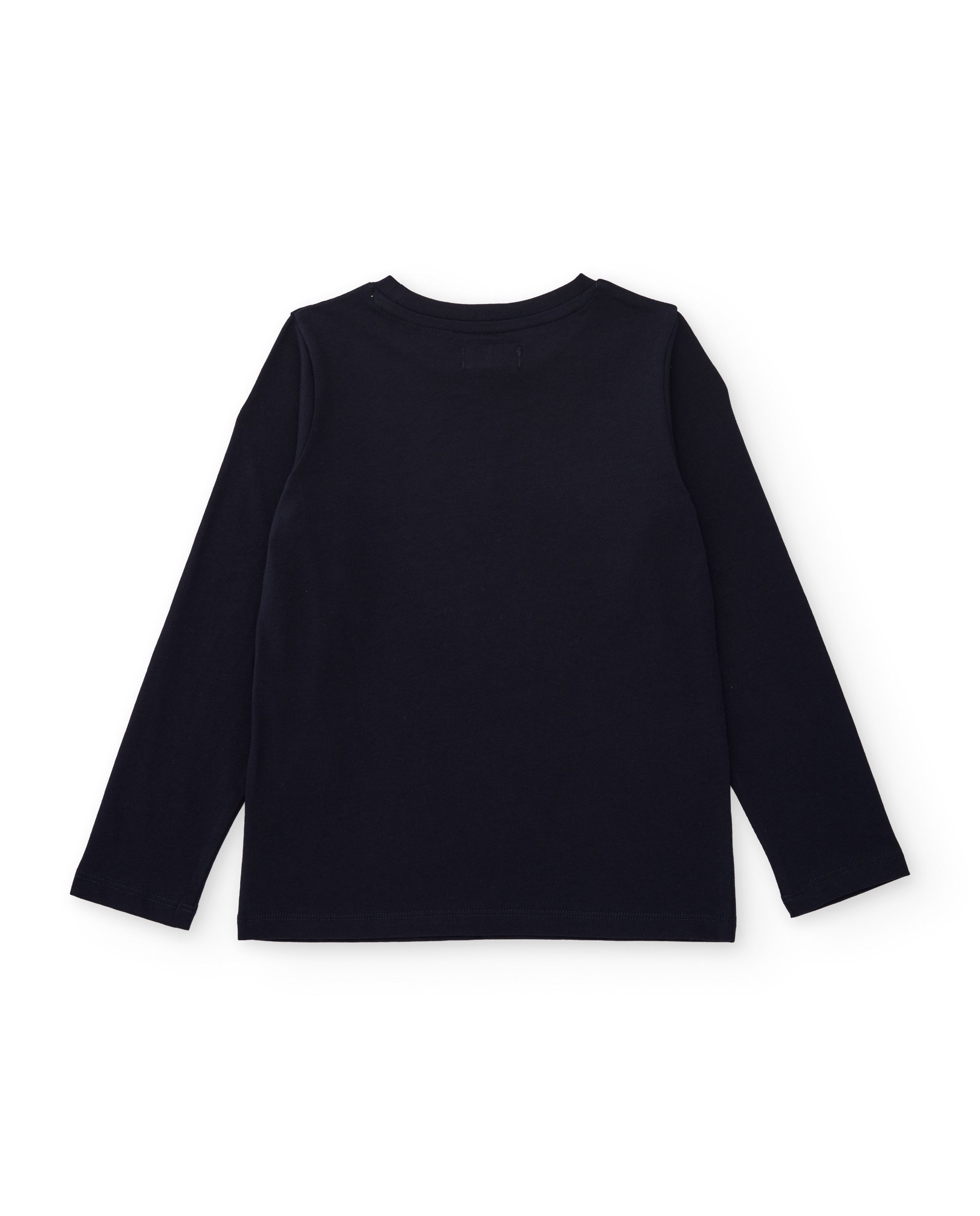 Tuc Tuc maglia maniche lunghe bambino blu geometrica