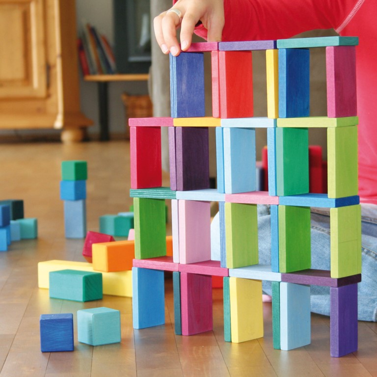 Grimm's Color Charts Rally domino costruzioni legno 29 colori