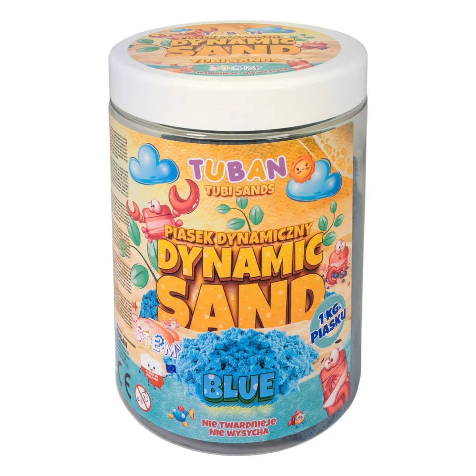 Tuban Sabbia cinetica blu 1 kg modellabile
