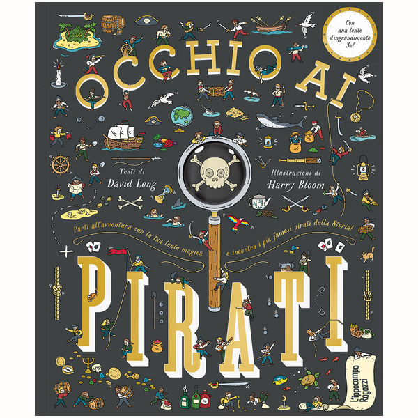 L'Ippocampo Occhio ai pirati Osserva e trova libro pirati 48 pagine
