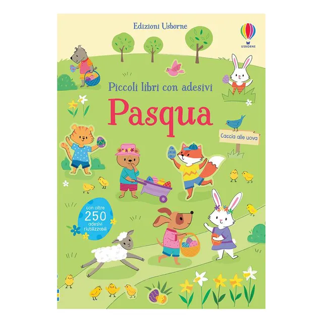 Usborne Pasqua Piccoli libri con adesivi 16 pagine 3 anni