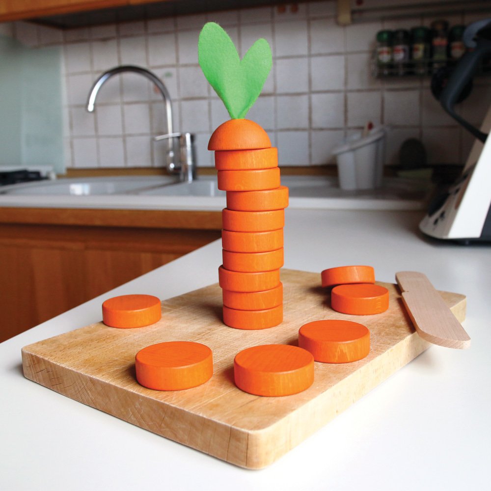 Milaniwood La Carota gioco in legno di strategia da 5 anni