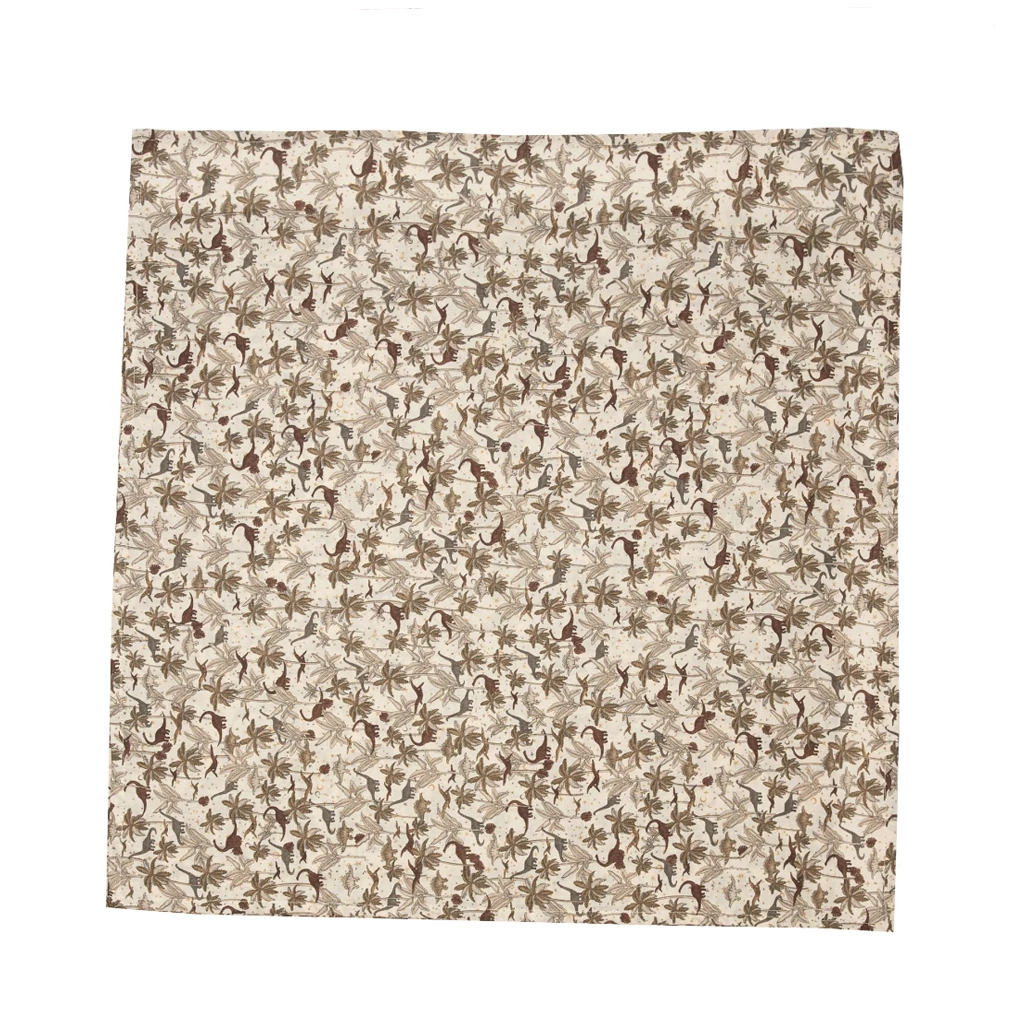 Konges Slojd Dino telo mussola cotone bio 65x65 cm