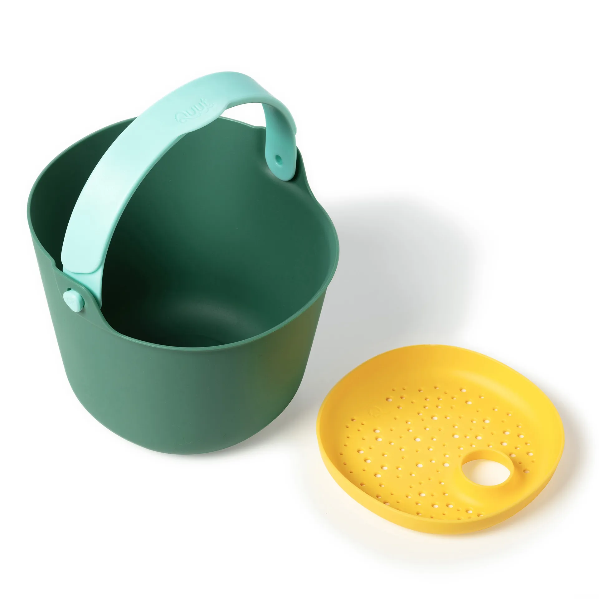 Quut Bucki secchiello spiaggia garden green senza BPA