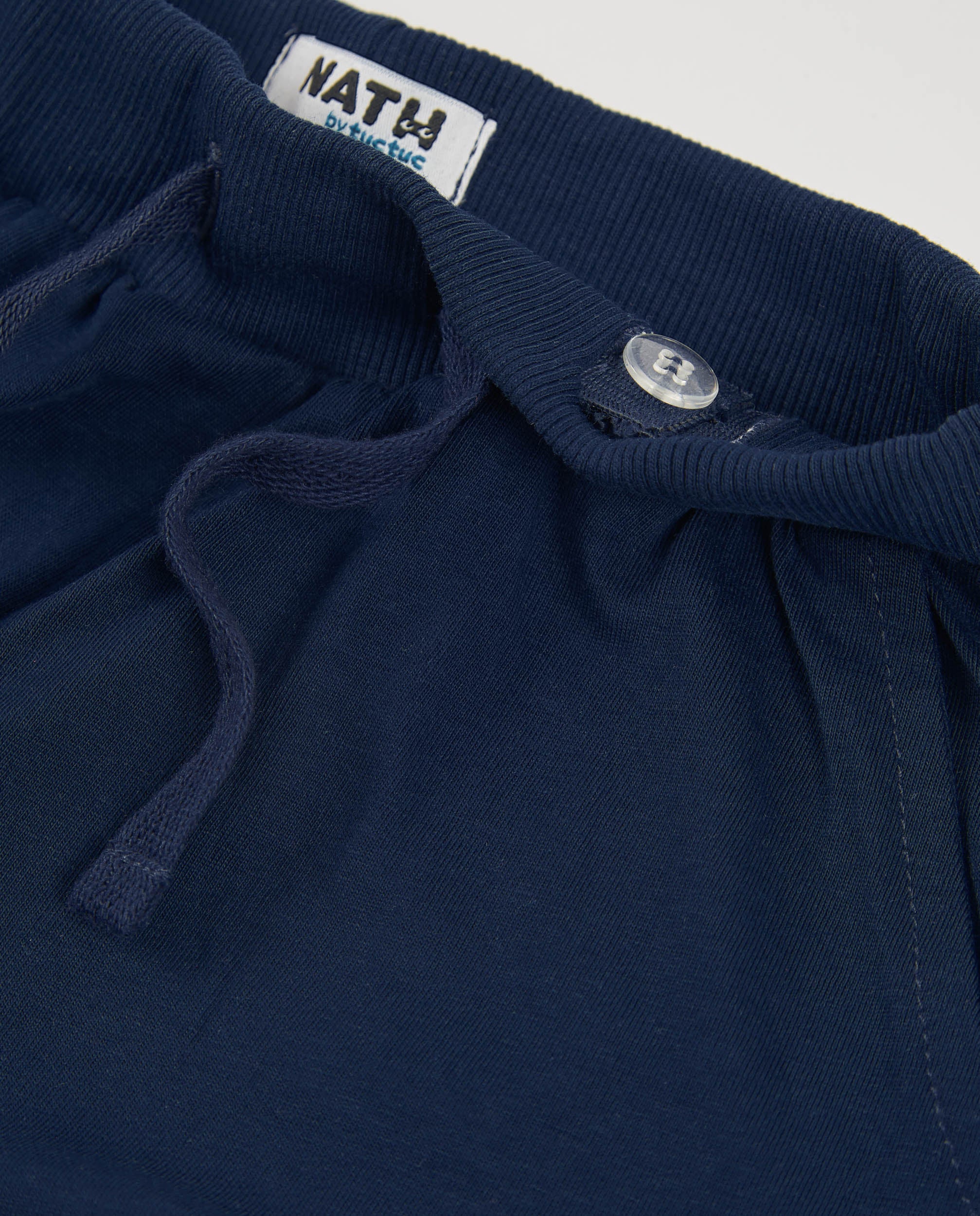 Tuc Tuc shorts bambina blu navy volant tasche laterali