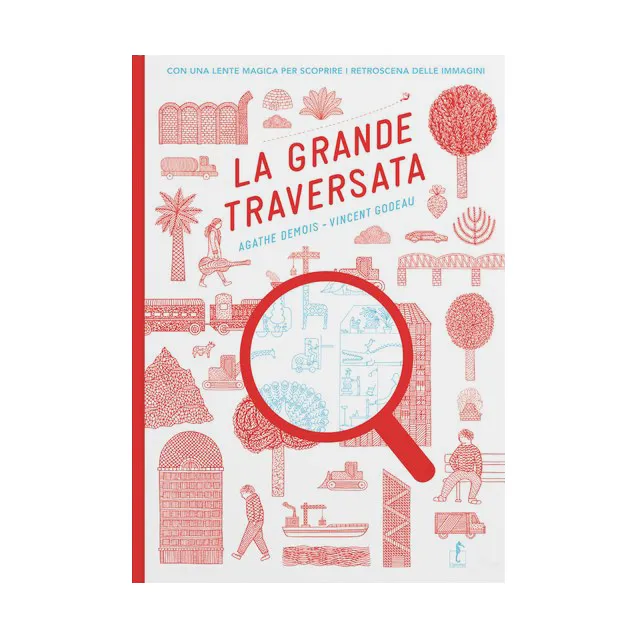 L'Ippocampo La grande traversata libro con lente rossa