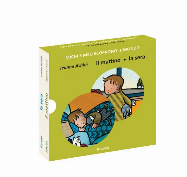 Michi e Meo Scoprono il Mondo 2 Libri Babalibri
