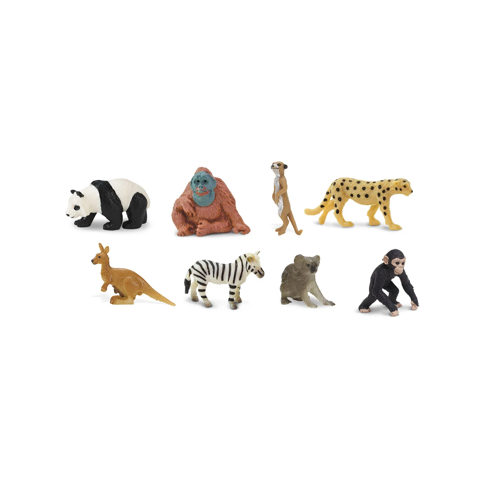 Safari Ltd Good Luck Minis Esotici set 8 miniature