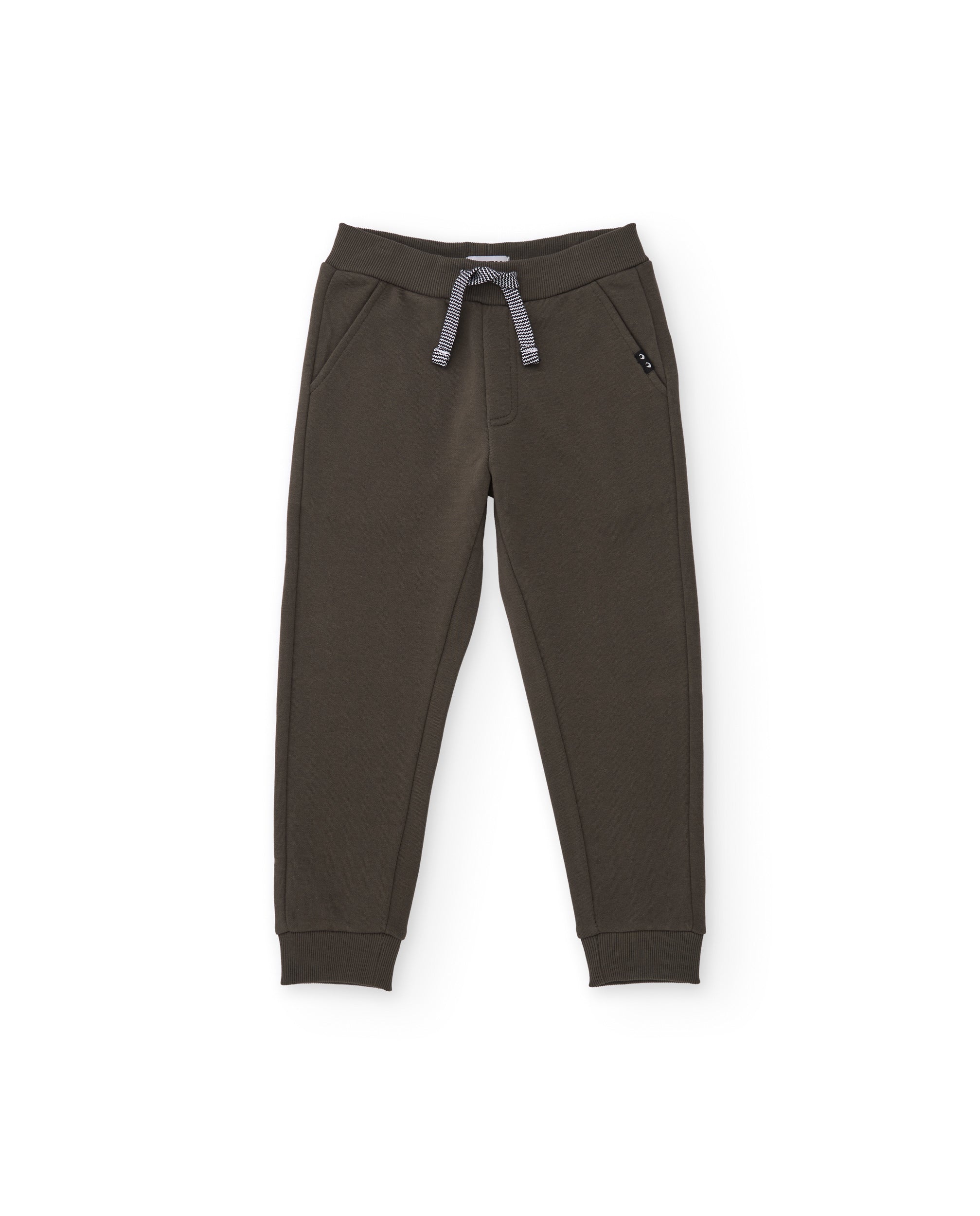 Tuc Tuc Basic's pantalone tuta bimbo marrone felpa