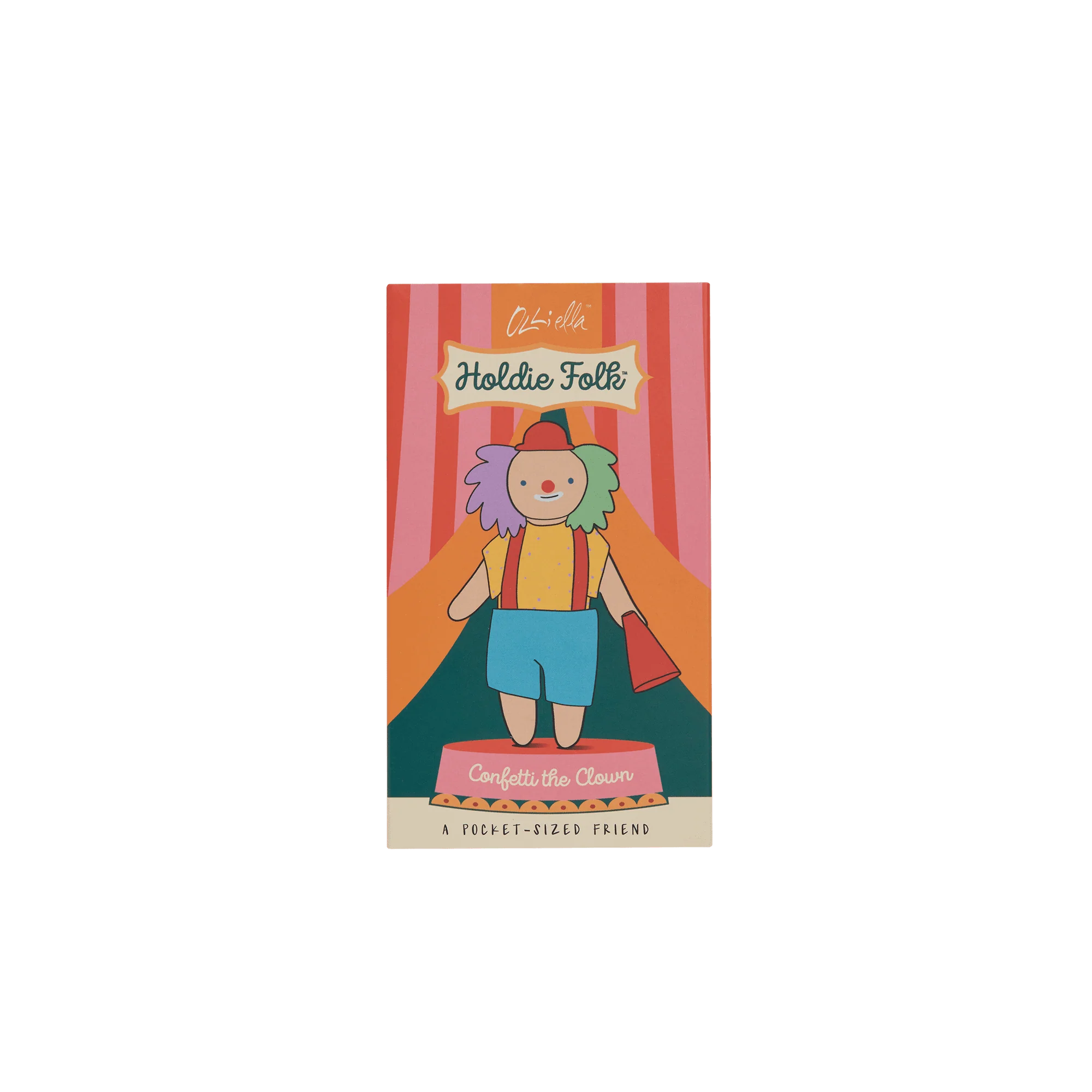 OlliElla Holdie Confetti the Clown Bambola 11 cm