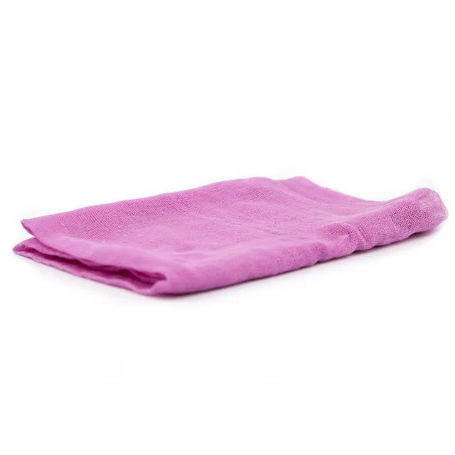 Ostheimer Telo garza cotone rosa 90x90 cm gioco