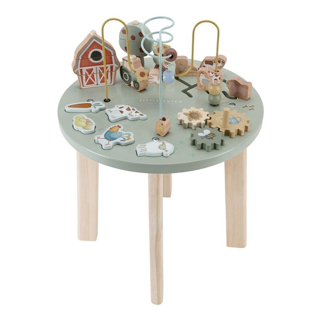 Little Dutch Little Farm tavolo attività legno fattoria