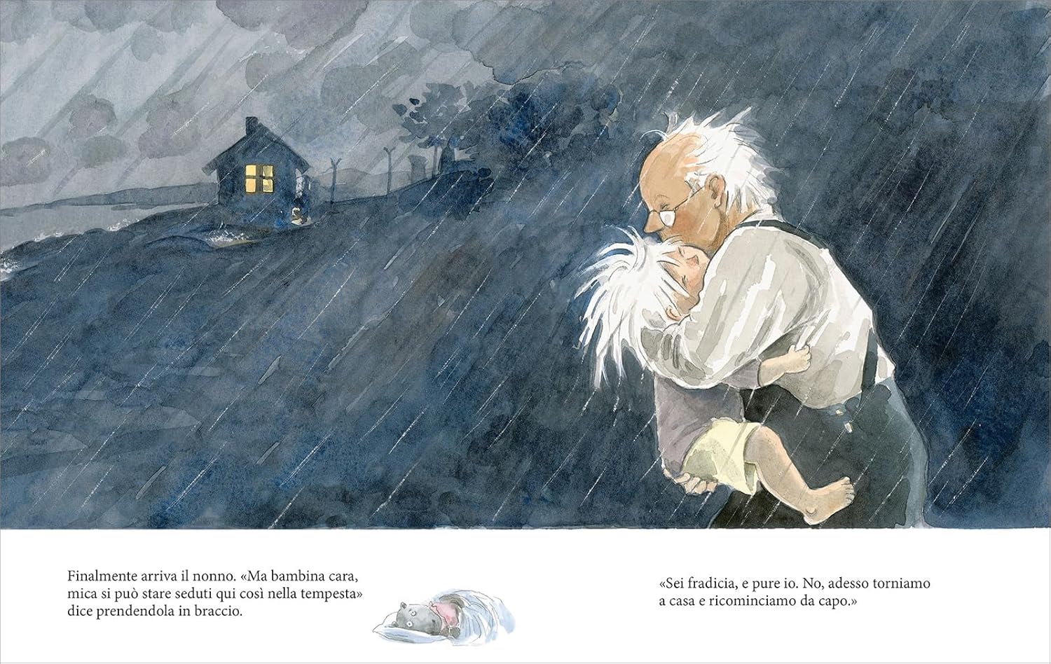LupoGuido TempeStina albo illustrato copertina rigida 40 pagine