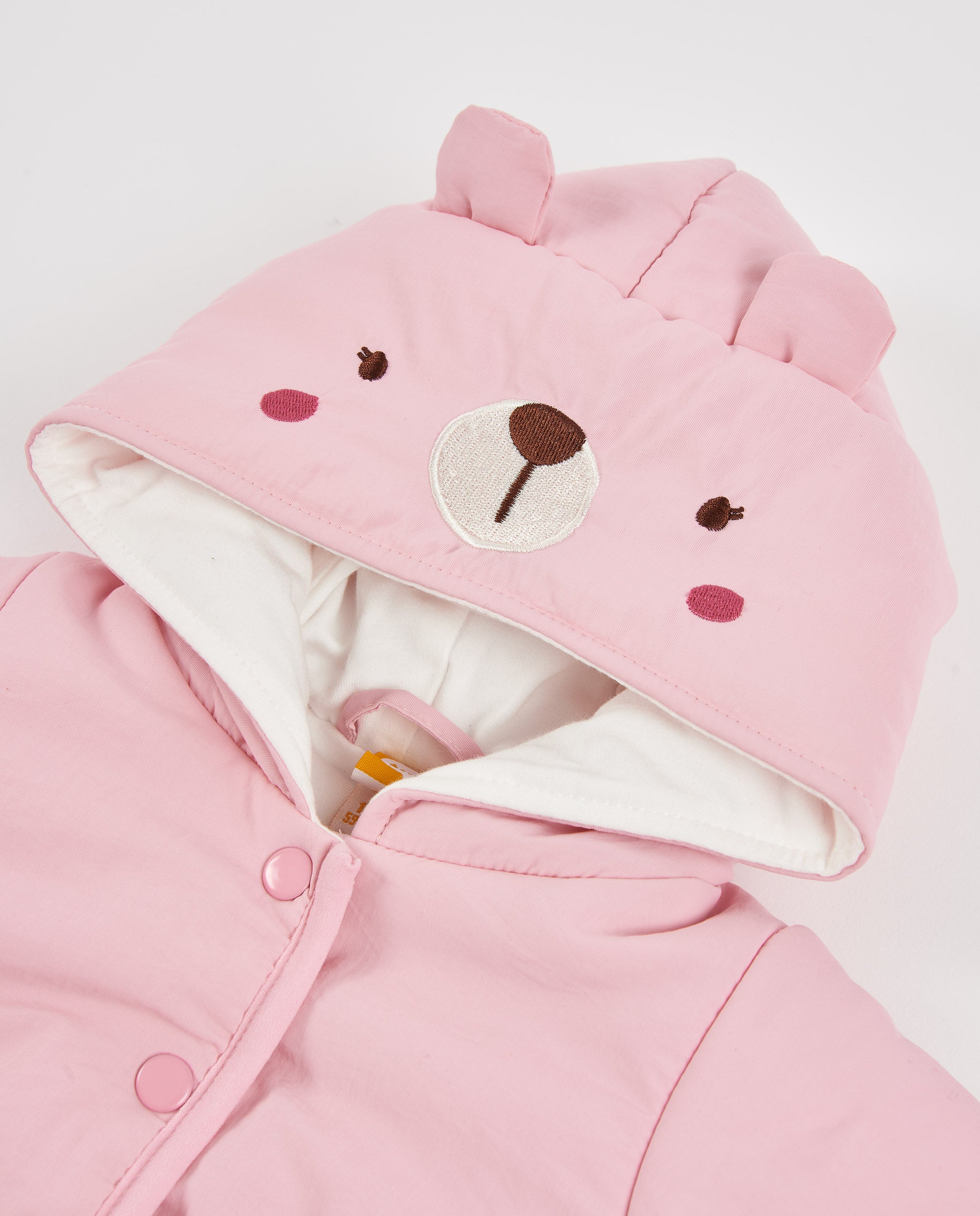 Tuc tuc Sweet Teddy Bear cappotto neonata rosa orsetto
