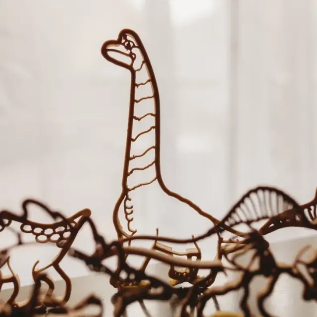 Kinfolk & Co Diplodoco formina dino eco pasta modellabile