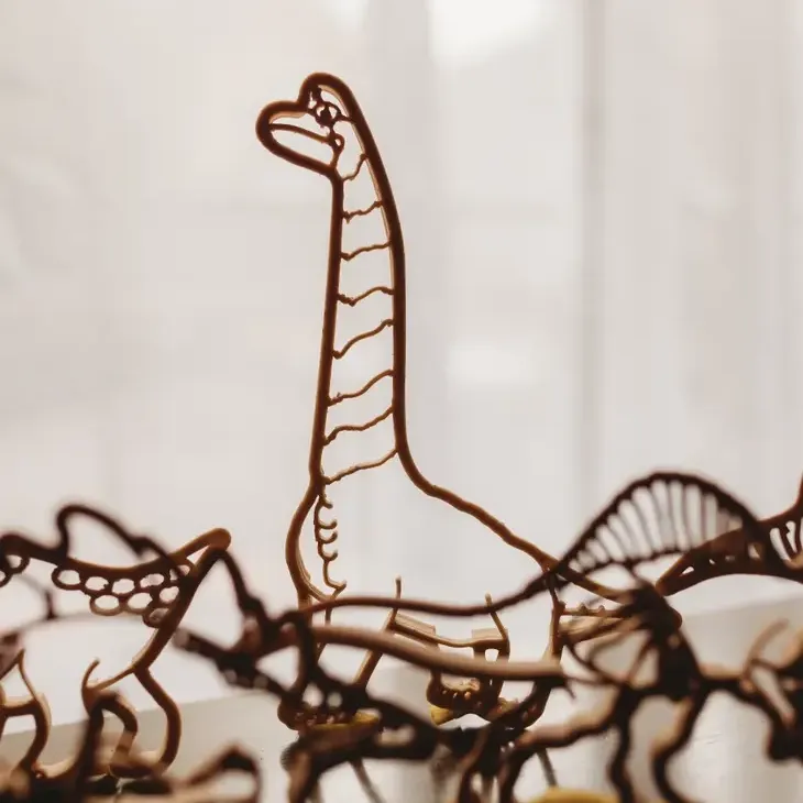 Kinfolk & Co Diplodoco formina dino eco pasta modellabile