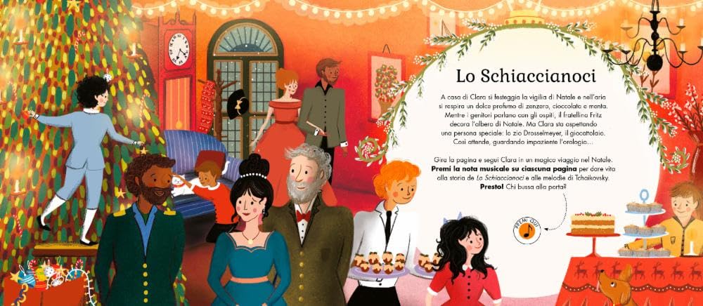 Giunti Lo Schiaccianoci Libro Sonoro Tchaikovsky