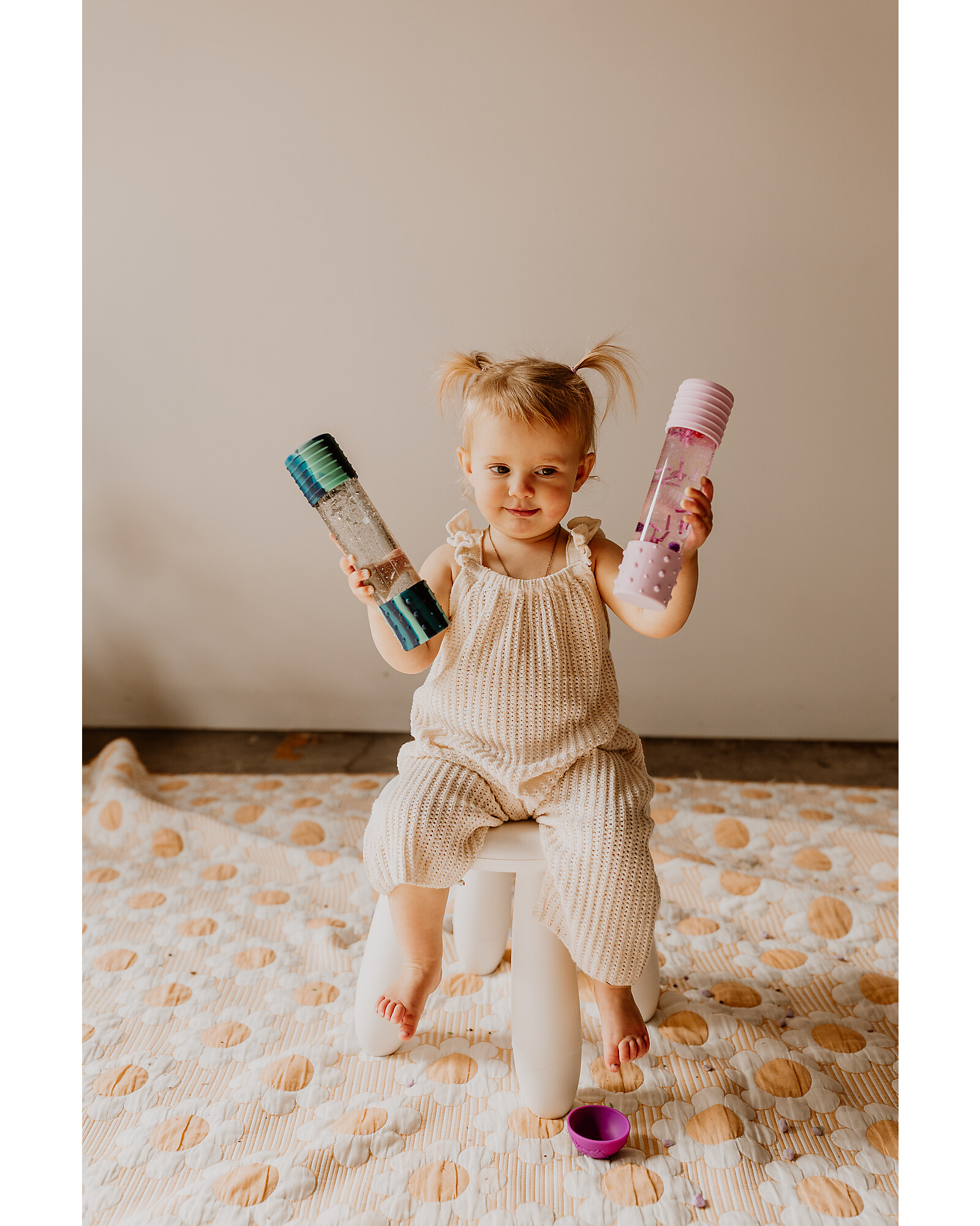 Jellystone Calm Down Bottle sensoriale rosa DIY