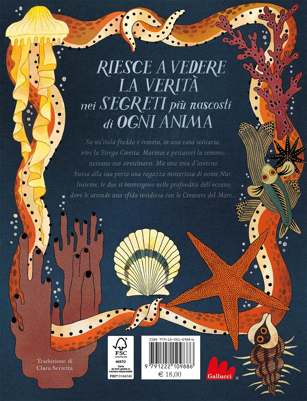 Gallucci La Strega Civetta libro copertina rigida 48 pagine