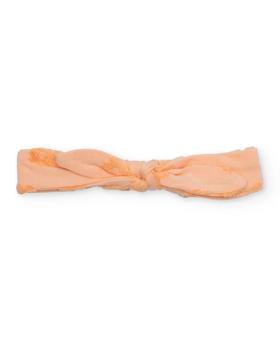 Tuc Tuc Fascia Capelli Neonata Arancione Taglia Unica Elastica