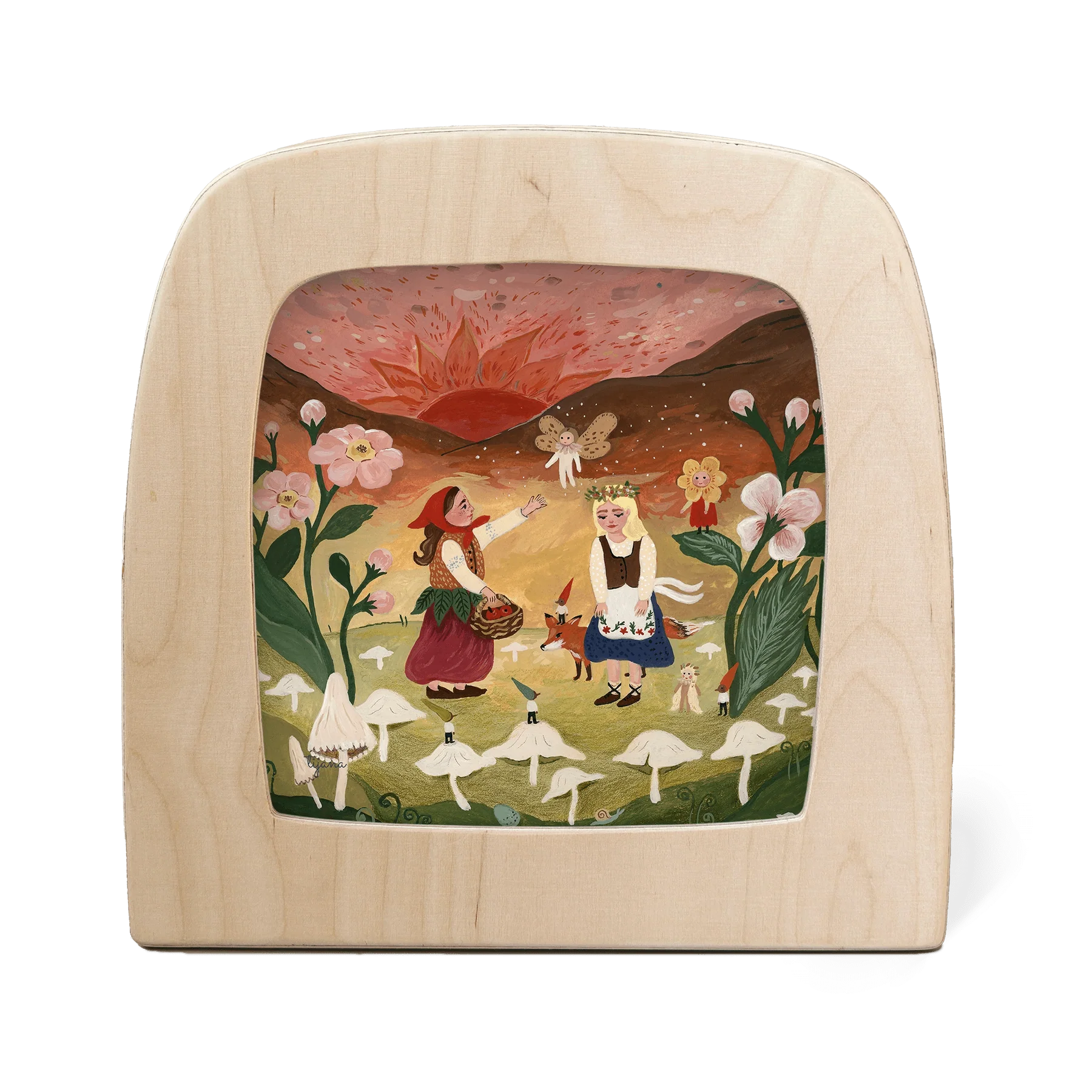 Toverlux Fairy Sunset Trasparenza Lampada Waldorf