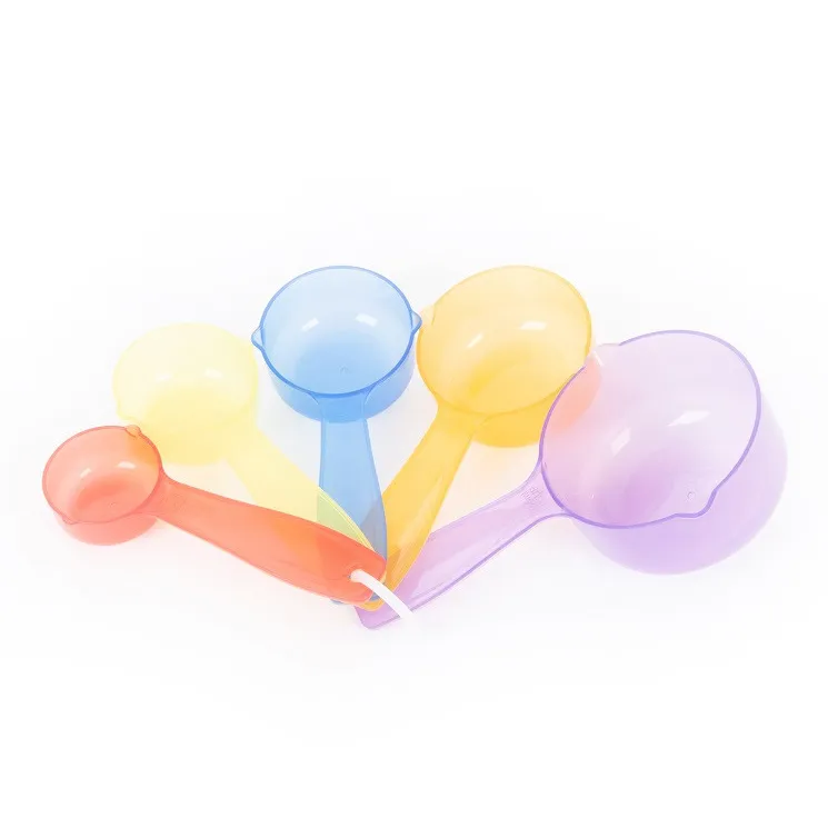 TickiT Set 5 Misurini Arcobaleno Traslucidi
