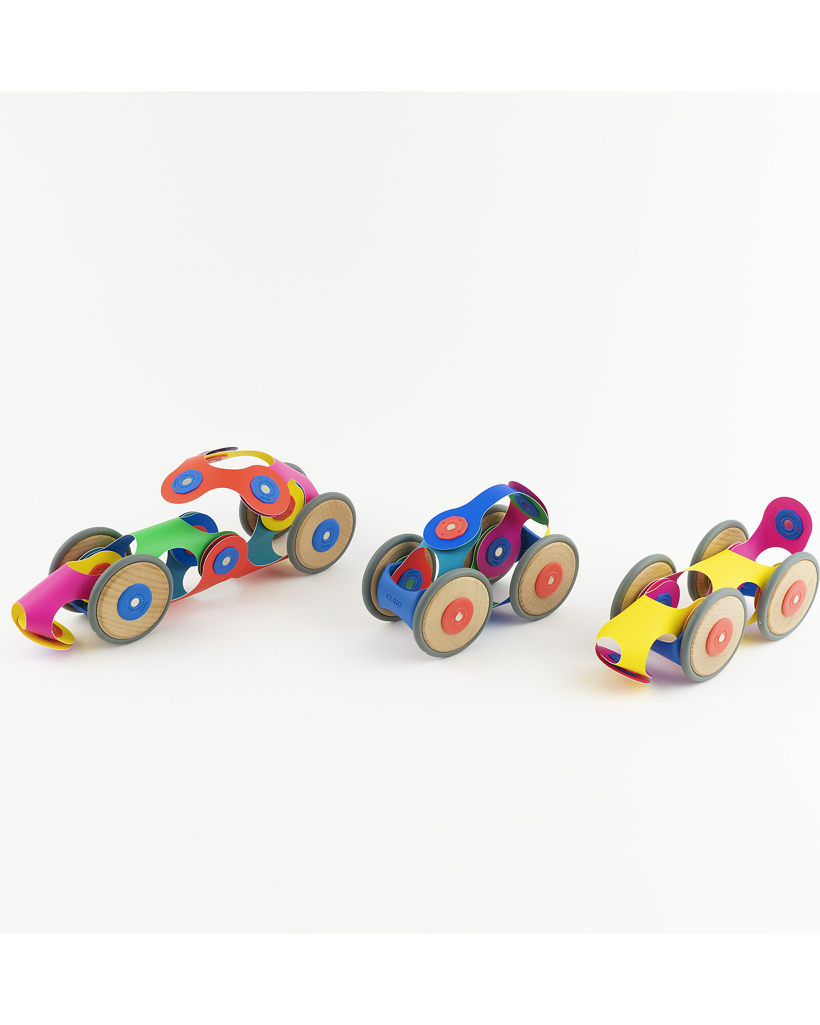 Clixo Wheel Creator Pack gioco magnetico 72 pezzi ruote