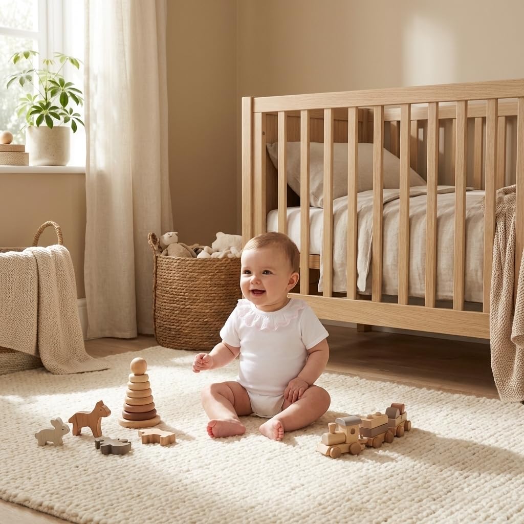 Babidu Basic body manica corta cotone con volant