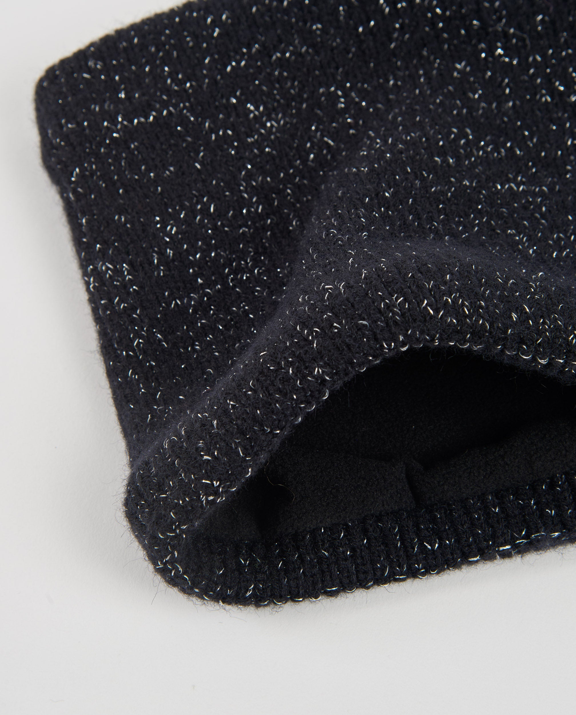 Tuc Tuc set bambina nero cappello scaldacollo