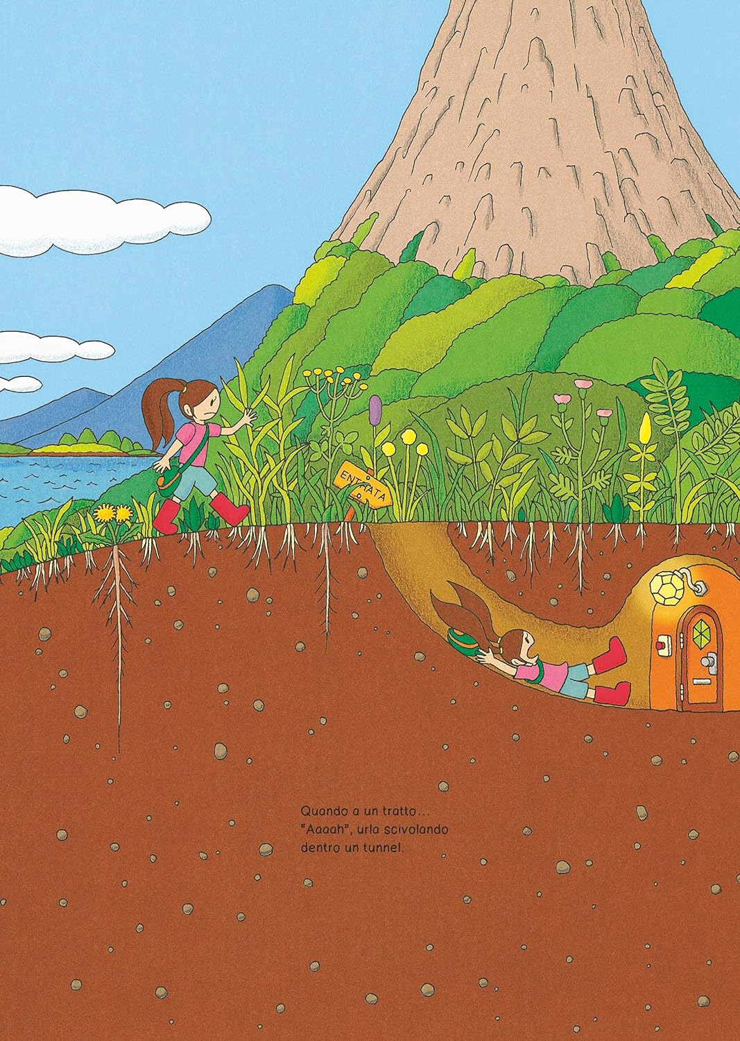 L'Ippocampo Casa a 100 piani sottoterra libro 3-6 anni
