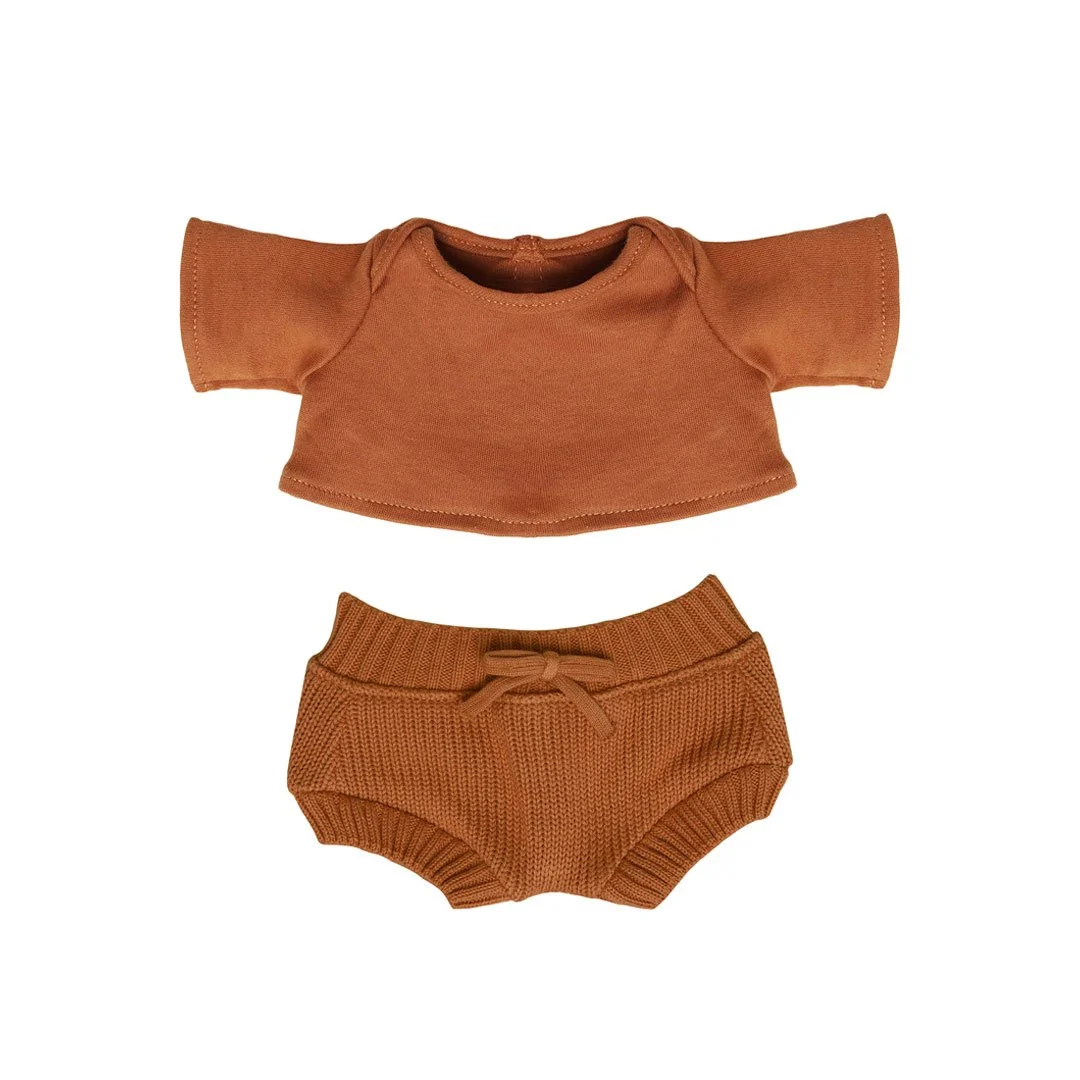OlliElla Dinkum Dolls vestiti Toffie maglia 2 pezzi